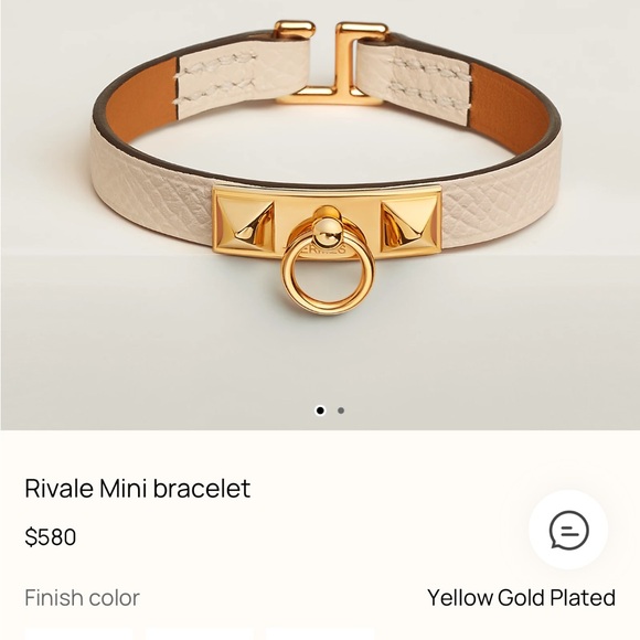 Authentic Hermes Rivali Mini Bracelet - Picture 6 of 8